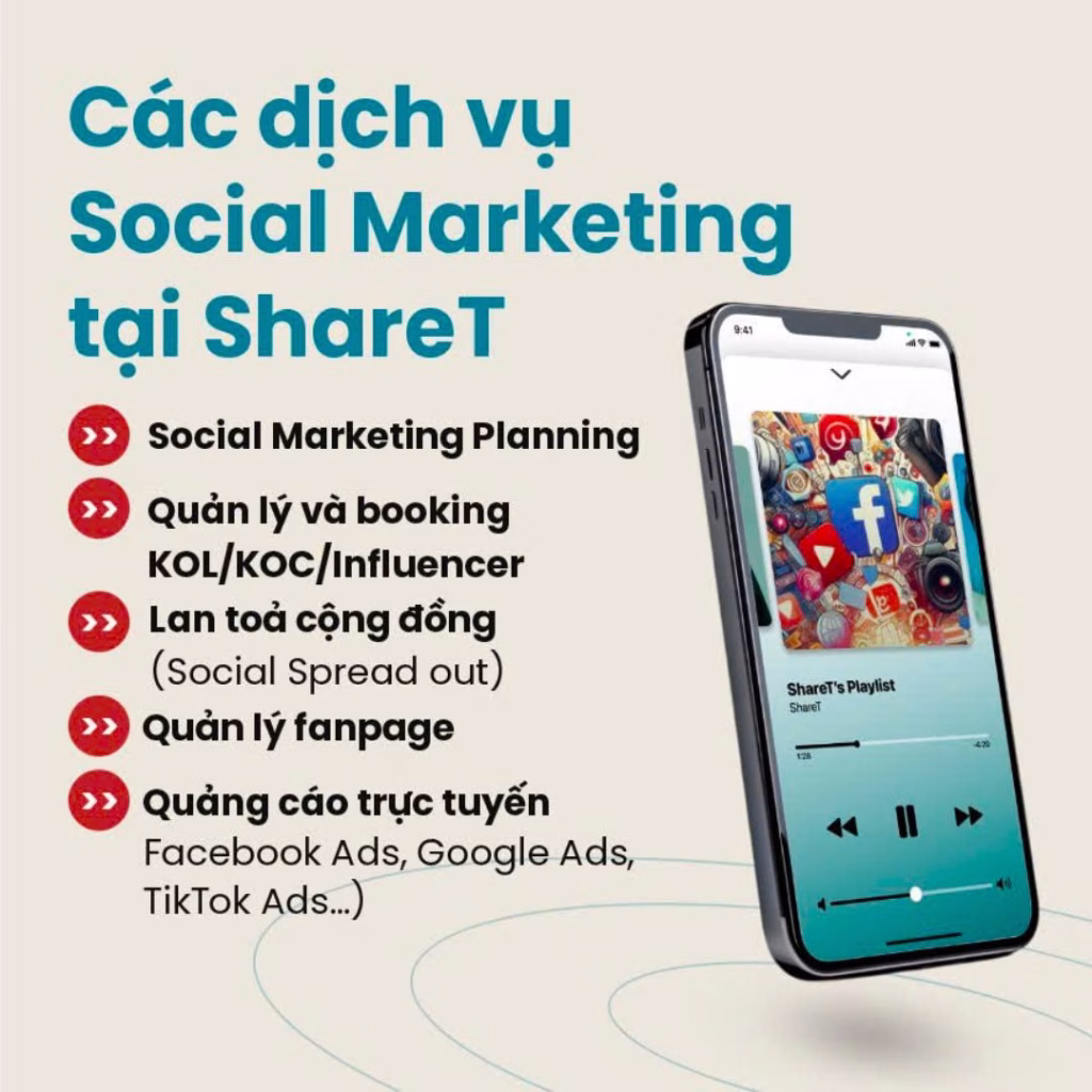 Dịch vụ xây dựng chiến dịch Influencer Marketing