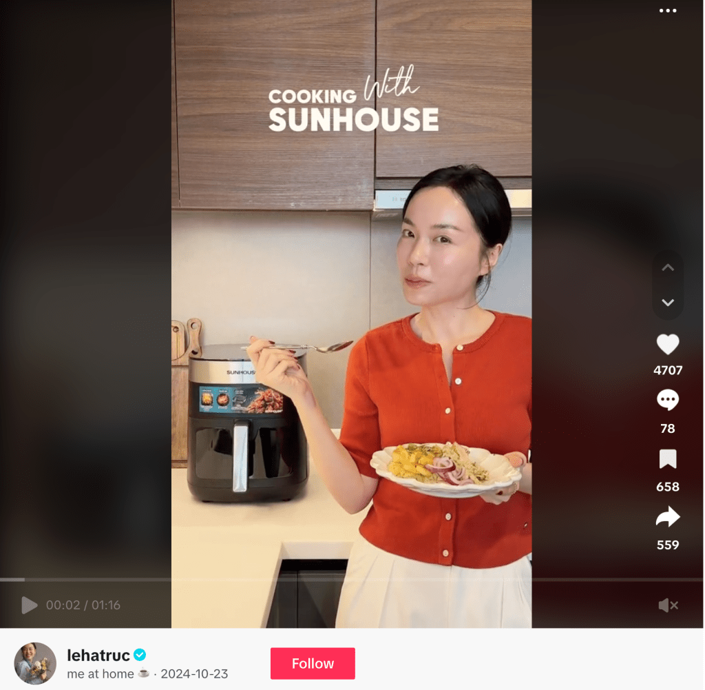 Chiến dịch SUNHOUSE "Phụ nữ đa tài – Dùng nồi điện đa năng" 3